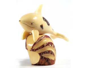 Animaletti in Tagua - Orca 