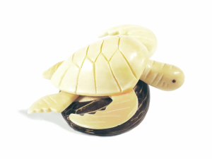Animaletti in Tagua - Tartaruga Marina 