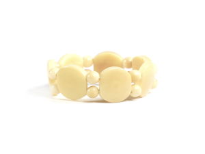 Tagua Bracelet - White