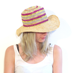 CROCHET HAT COLORS THREE (1)