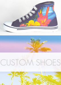 CUSTOM SHOES FLAMINGO