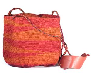 Shigra Bag - Orange & Red