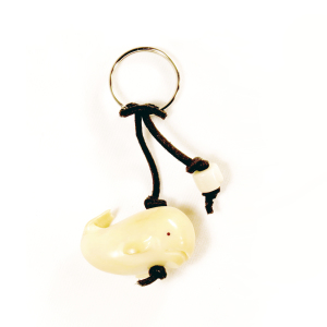 Portachiavi  in Tagua - Balena